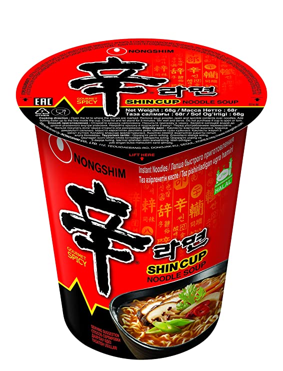 Shin Cup Noodle Soup 68gm