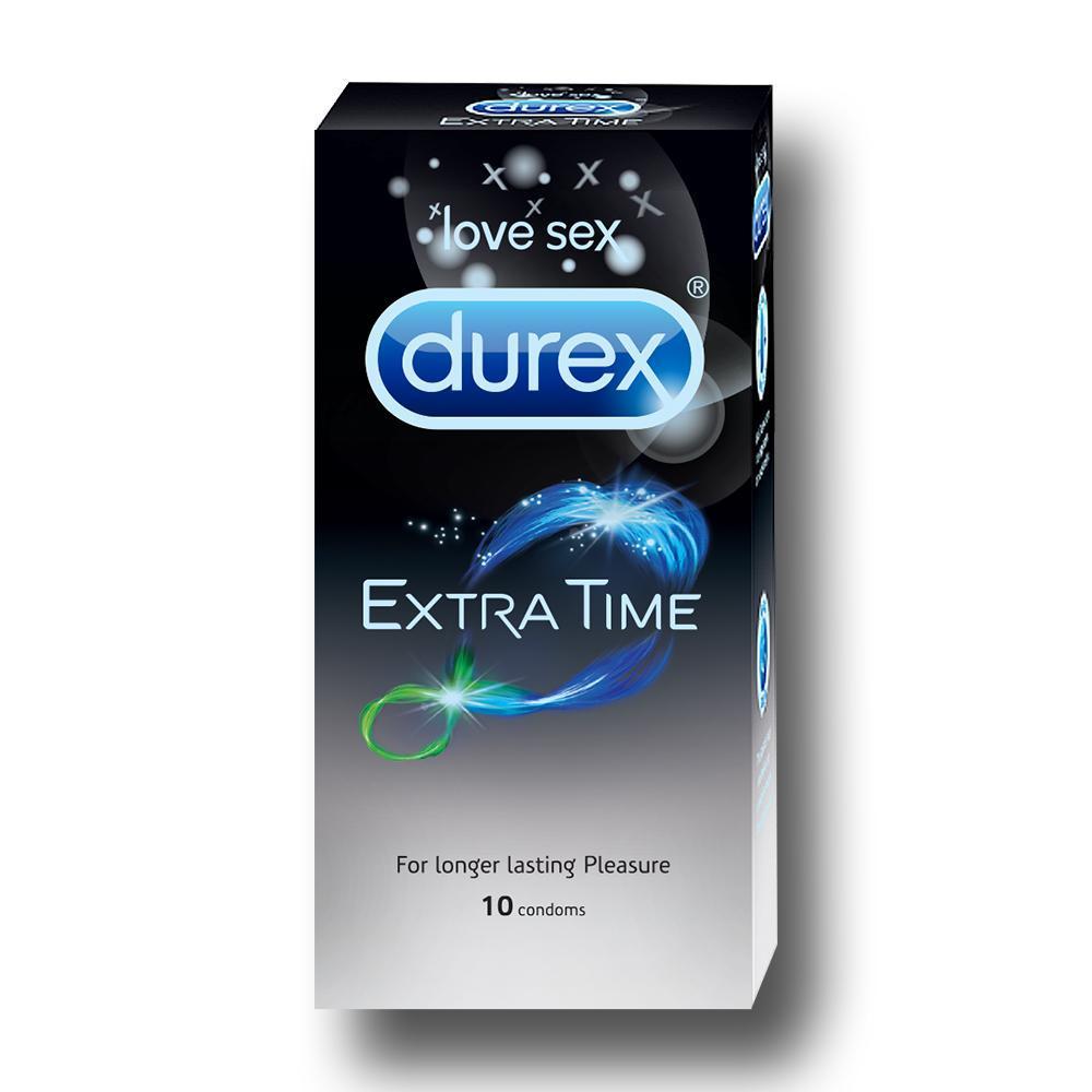 Durex love sex Extra time 10 Condoms.