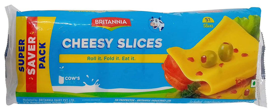 BRITANNIA CHEESY SLICES 765G