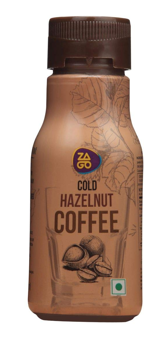 ZAGO COLD HAZELNUT COFFEE 250ML