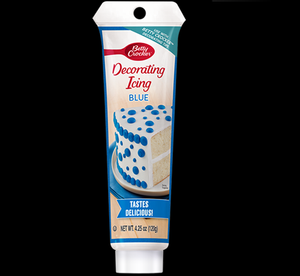 BETTY CROCKER DECORATING ICING BLUE 120GM