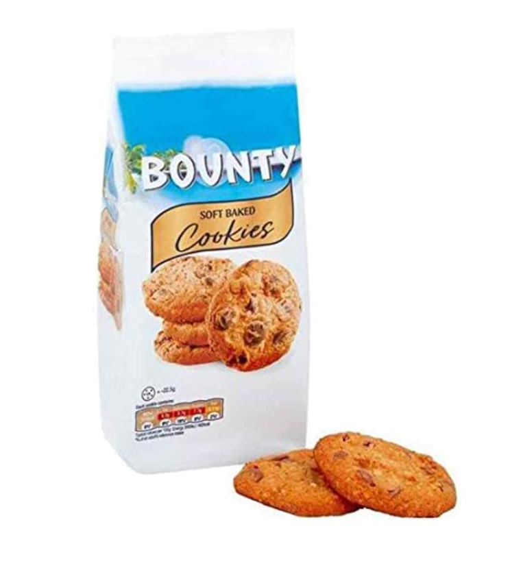 Bounty soft baked cookies 180gm