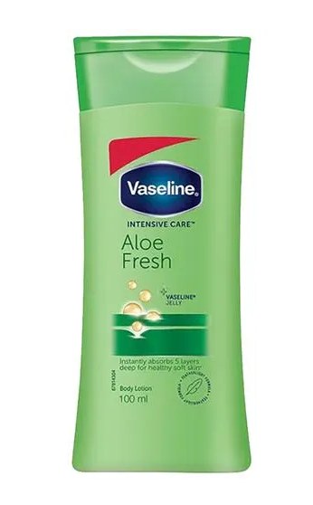 Vaseline Aloe Fresh Intensive care Body Lotion 100 Ml