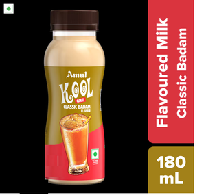 Amul Kool Badam Flavour 180ml