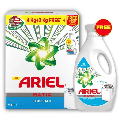 Ariel Matic Top Load 4Kg+2kg free