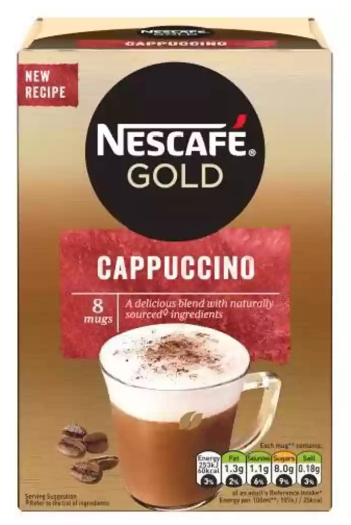 Nescafe Gold Cappuccino 8 Mugs