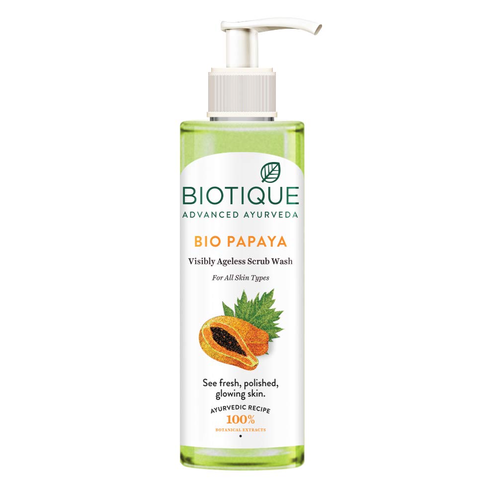 Biotique papaya scrub wash200ml