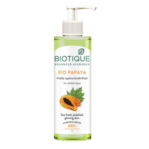 Biotique papaya scrub wash200ml