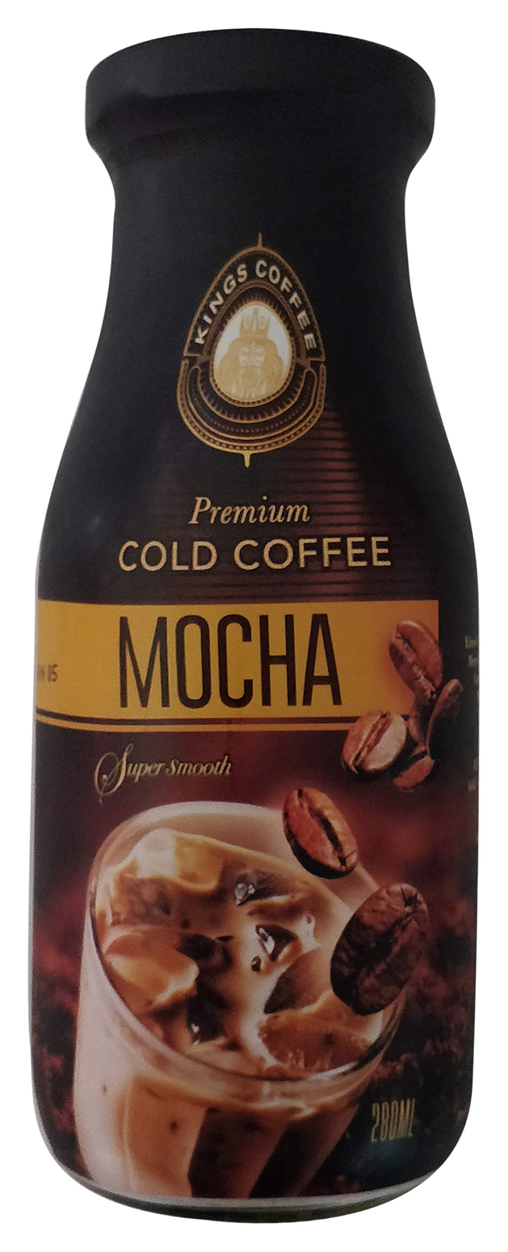 Kings Premium Cold Coffee Mocha Flavour 280ml