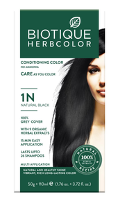 Biotique herbcolor 1n natural black 50gm