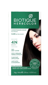 Biotique herbcolor 4n brown 50 gm