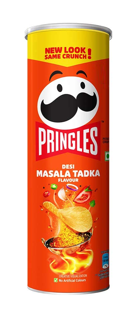 Pringles desi masala tadka flavour 107gm