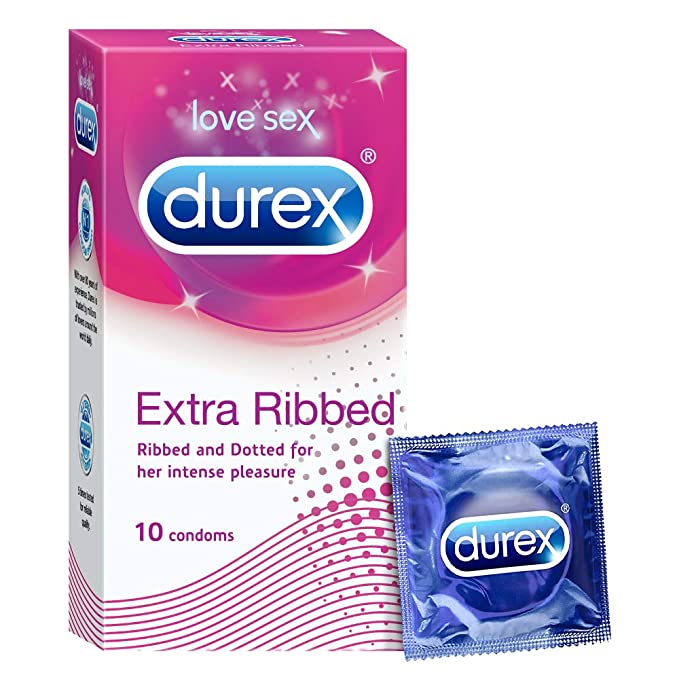 Durex Extra Ribbed 3pc
