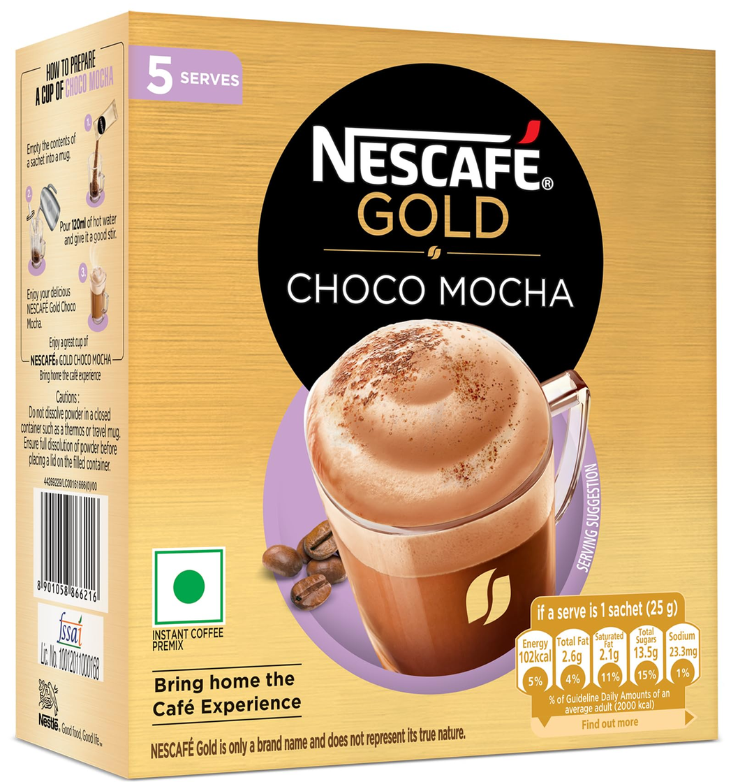 Nescafe Gold Choco Mocha 5*25gm