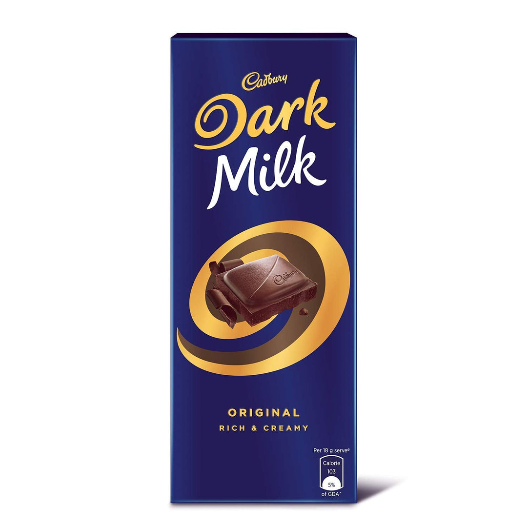 Cadbury Dark Milk Orignal Rich Creamy 72gm