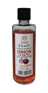 KHADI HERBAL ONION SHAMPOO SLS PARABEN FREE 210ml