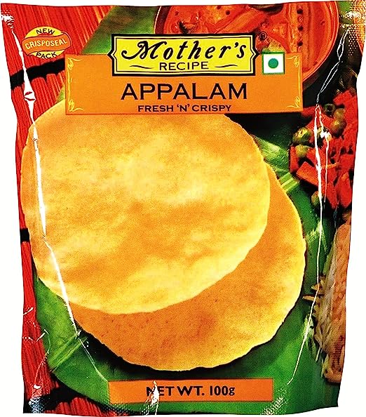 MOTHERS APPALAM PAPAR 100GM