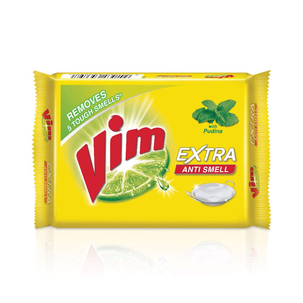 VIM ANTI SMELL WITH PUDINA 135GM