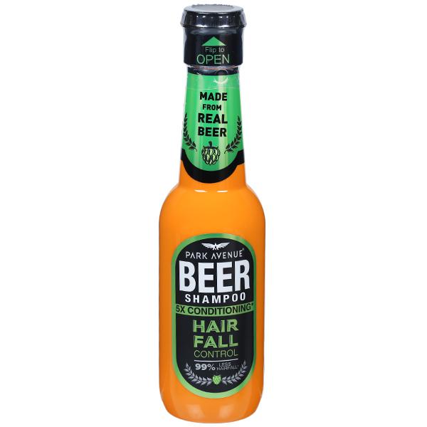 PARK AVENUE BEER SHAMPOO 5 x CONDITIONING HAIR FALL CONTROL 180 ML