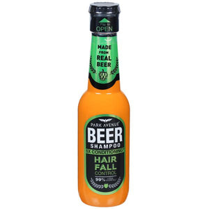 PARK AVENUE BEER SHAMPOO 5 x CONDITIONING HAIR FALL CONTROL 180 ML