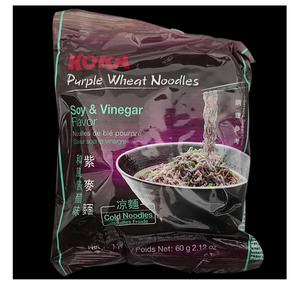 KOKA SOY & VINEGAR PURPLE WHEAT NOODLES FLAVOR 60gm