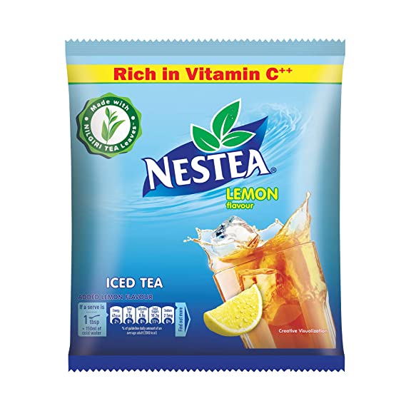 NESTLE NESTEA LEMON FLAVOUR WITH BOTTLE 400 GM