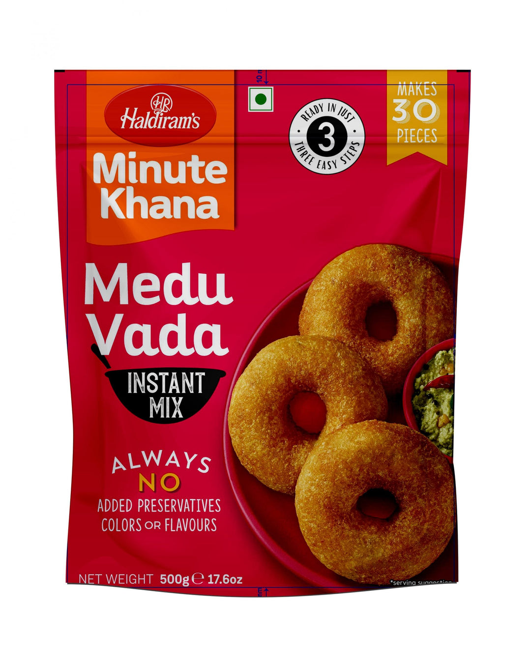 HALDIRAMS MEDU VADA 500gm