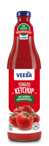 VEEBA TRULY TOMATO KETCHUP NO ADDED PRESERVATIVES 1kg