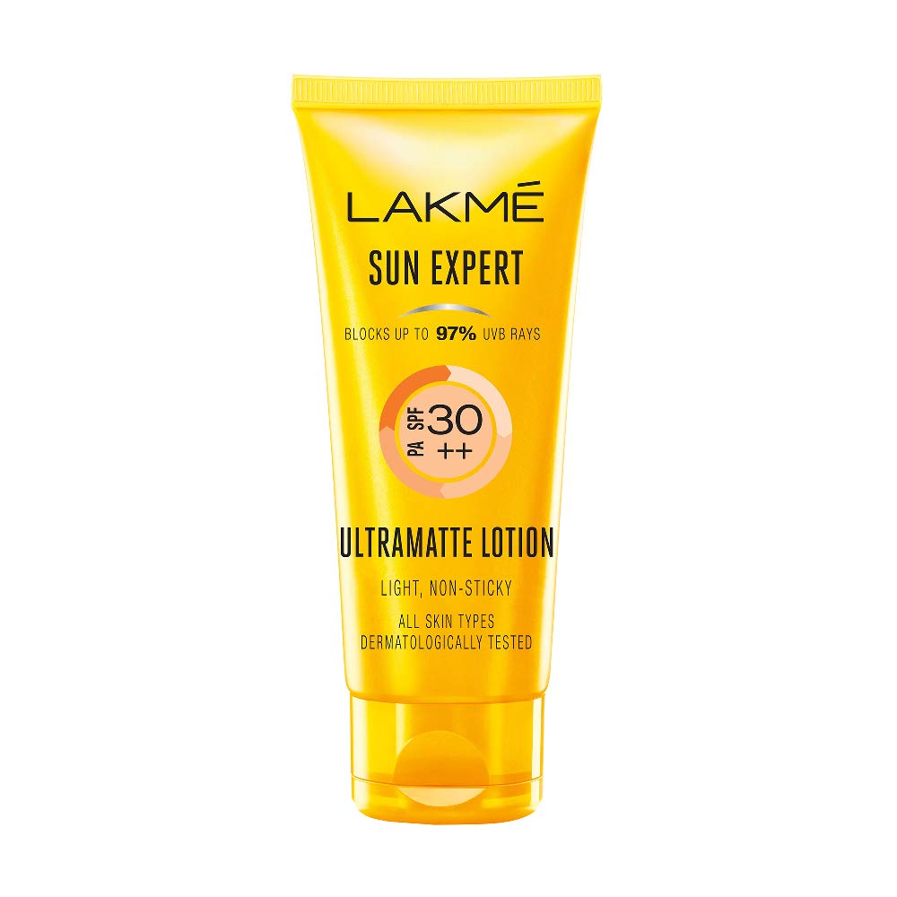 lakme Sun Expert Spf 30++ Ultramatte Lotion Light Non Stick 100 Ml