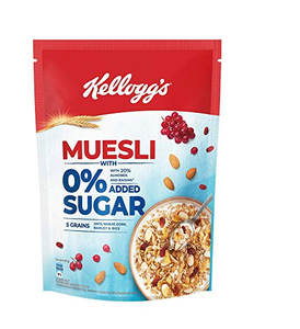 Kelloggs Muesli  0% added sugar 500gm