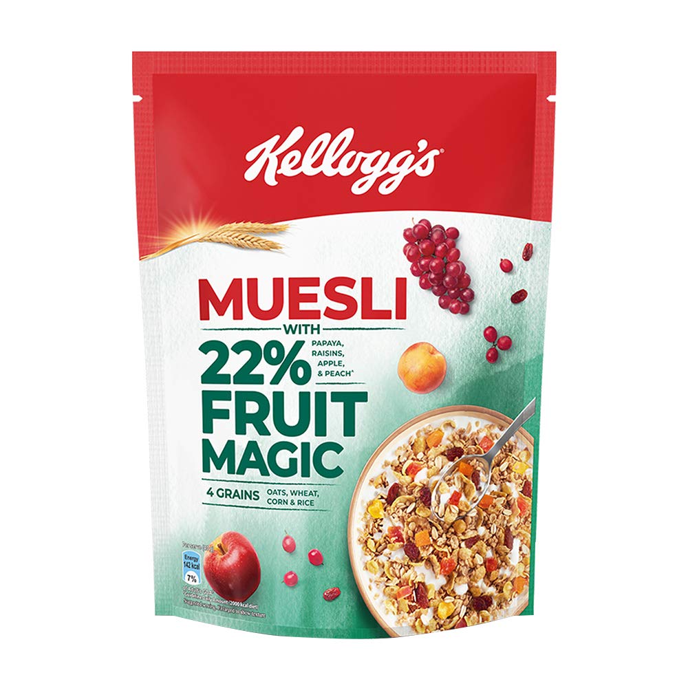 KELLOGGS MUESLI WITH FRUIT MAGIC 500gm