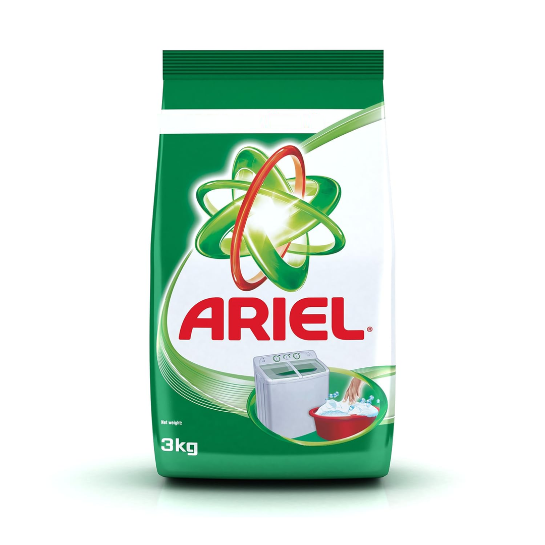 ARIEL Complete SEMI AUTO & HAND WASH Detergent Powder 3kg