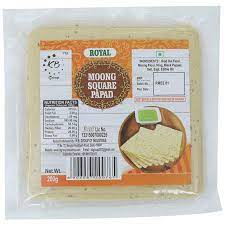 Royal Moong Punjabi Square Papad 200Gm