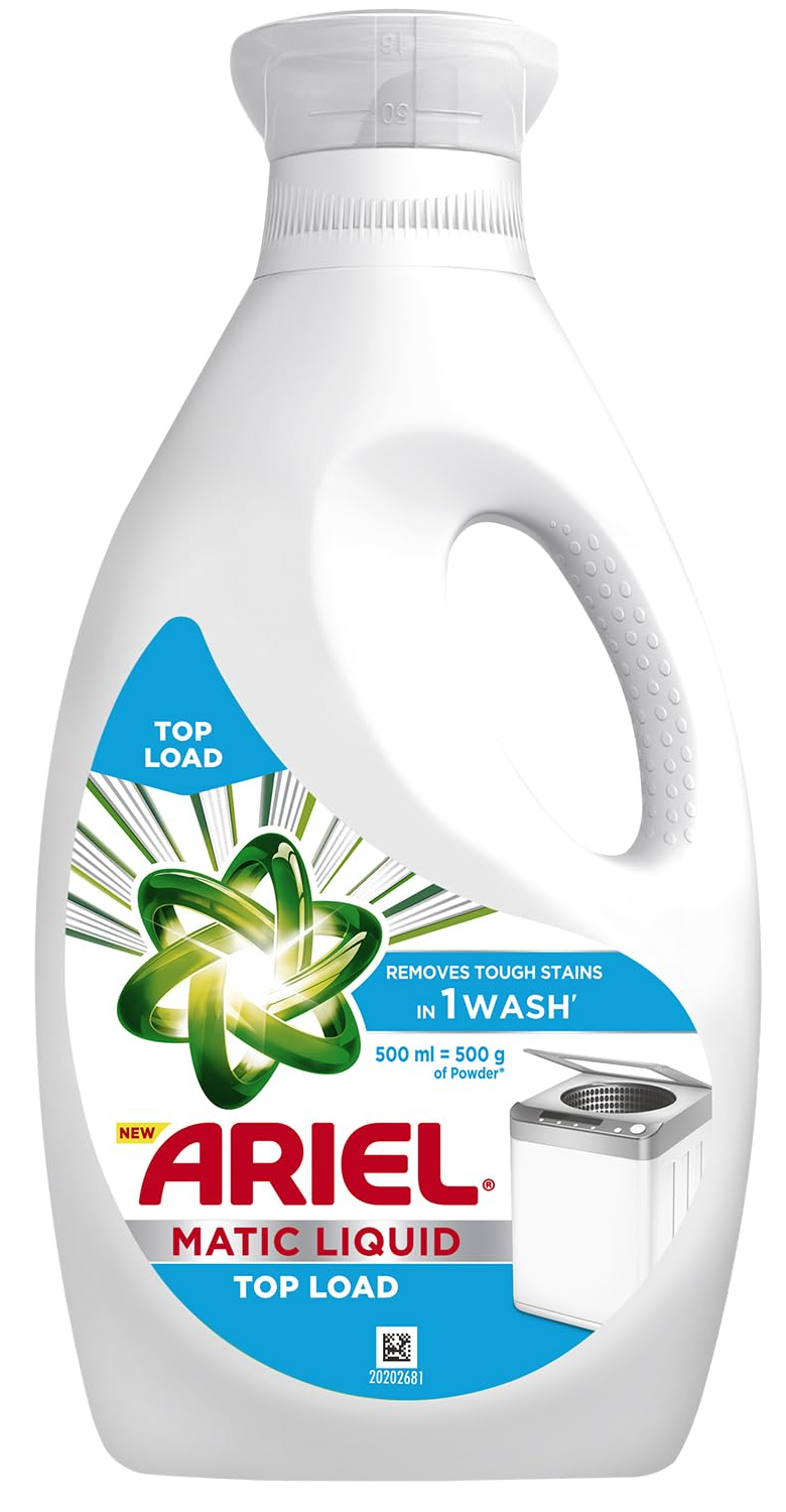 Ariel Matic Liquid Detergent Top Load 500ML