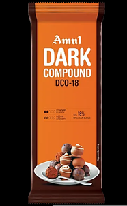 AMUL DARK COMPOUND DCO-18 CHOCOLATE 500gm