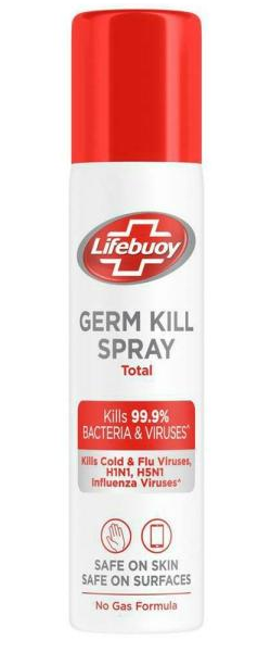 LIFEBUOY TOTAL GERM KILL SPRAY 85ML