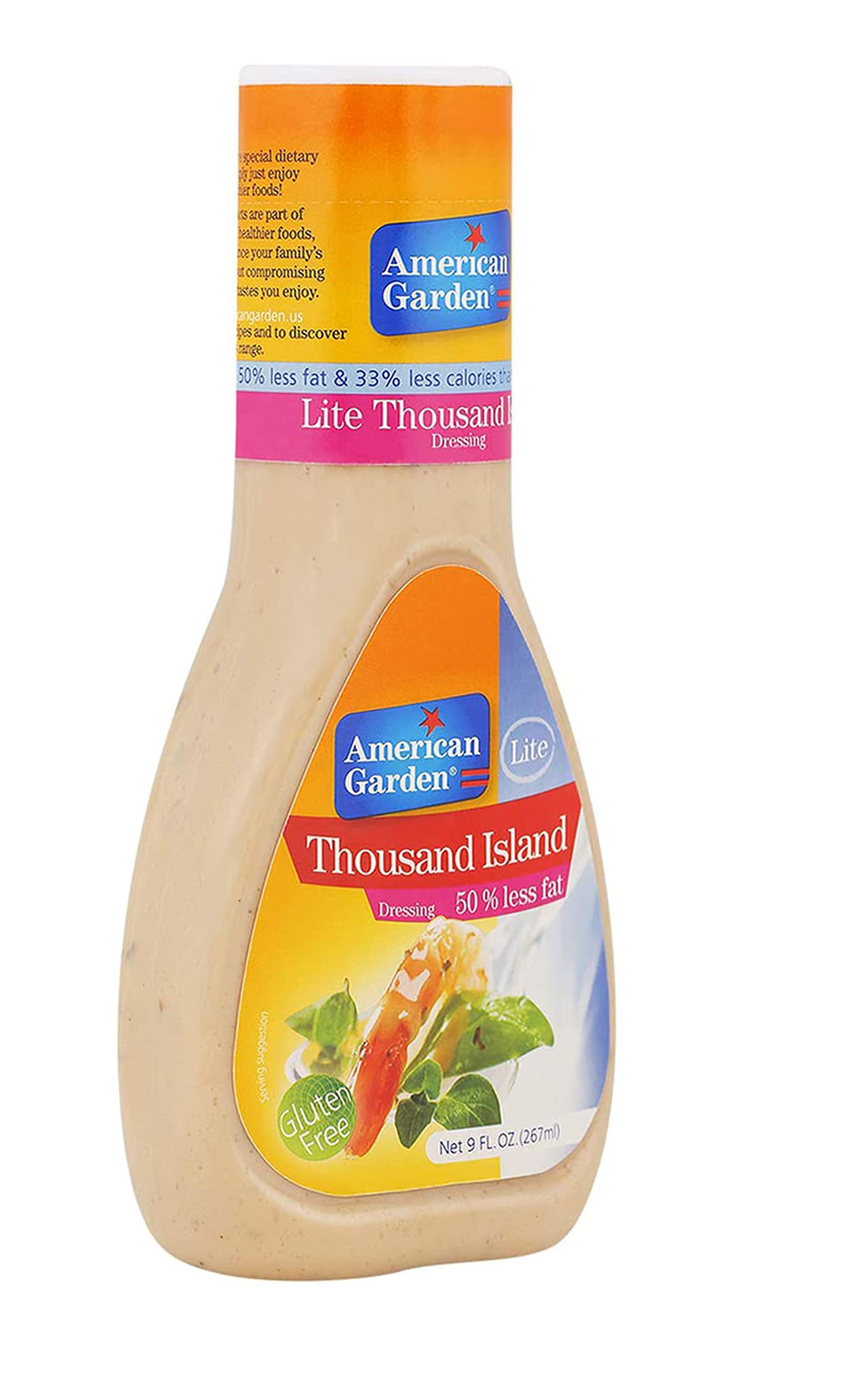 American Garden Thousand Island Dressing 50% Less Fat 267ml