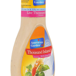 American Garden Thousand Island Dressing 50% Less Fat 267ml