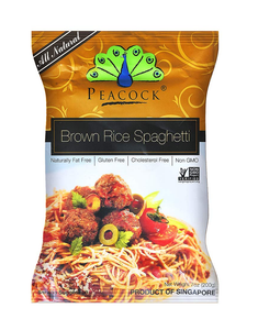 PEACOCK BROWN RICE SPAGHETTI 200gm