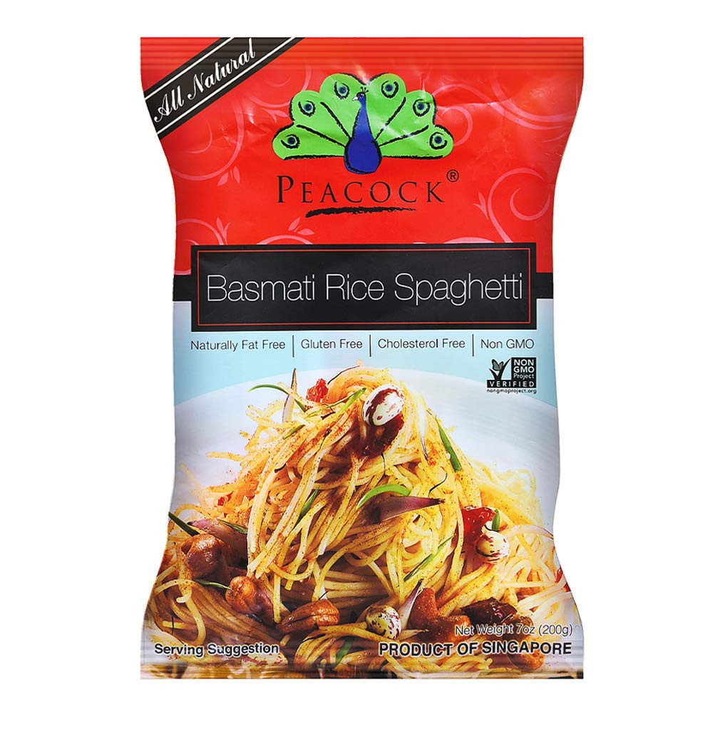 PEACOCK BASMATI RICE SPAGHETTI 200gm