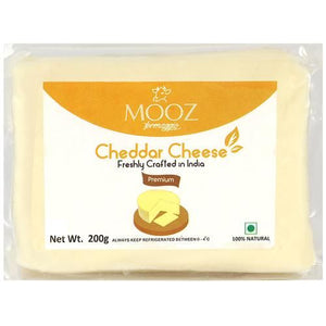 MOOZ CHEDDAR CHEESE 200GM