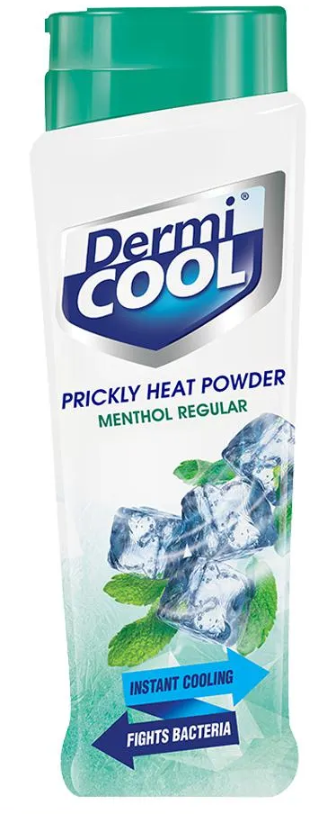 Dermi Cool Prickly Heat Powder Menthol Regular 90g