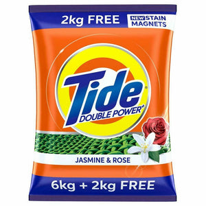 Tide extra power jasmine & rose 6kg+2 kg free