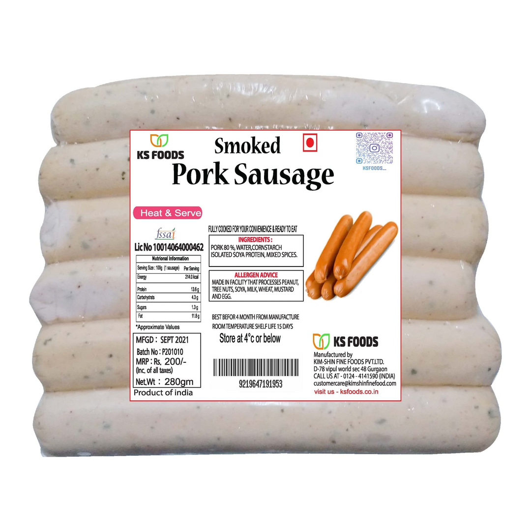 Kims Smoked Pork sausage 280gm