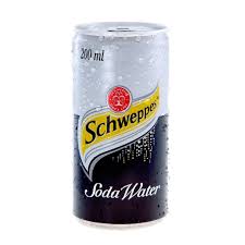 SCHWEPPES SODA WATER 200ML