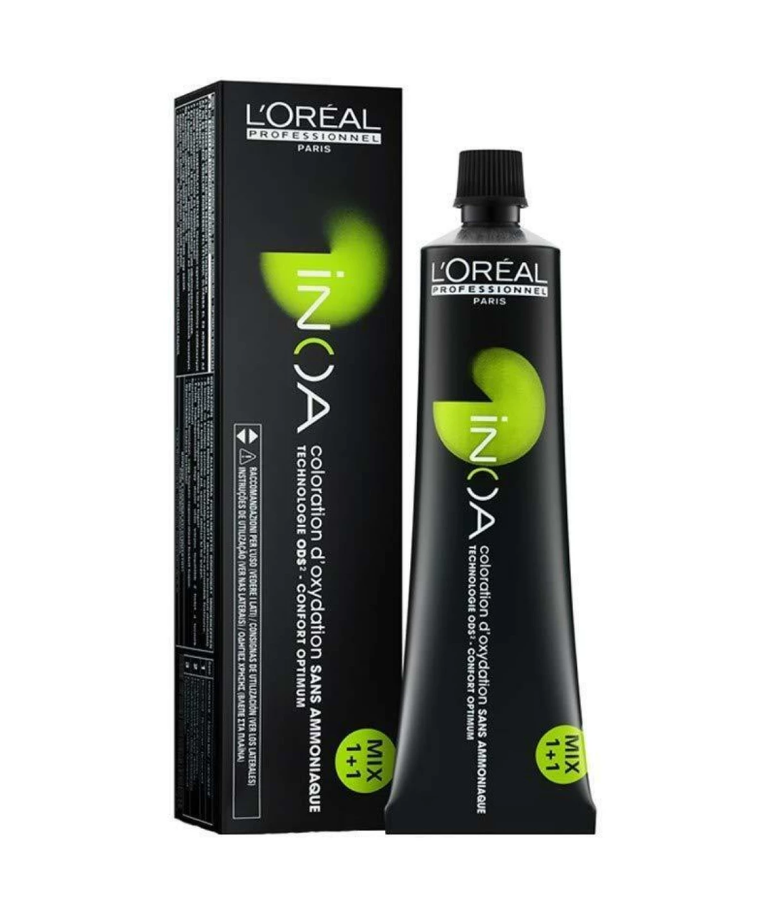 LOREAL INOA AMMONIA FREE PERMANENT COLOUR LIGHT BROWN 5  60GM