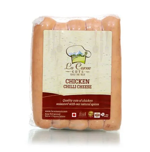 La Carne Chicken Chilli Cheese Sausage 300Gm