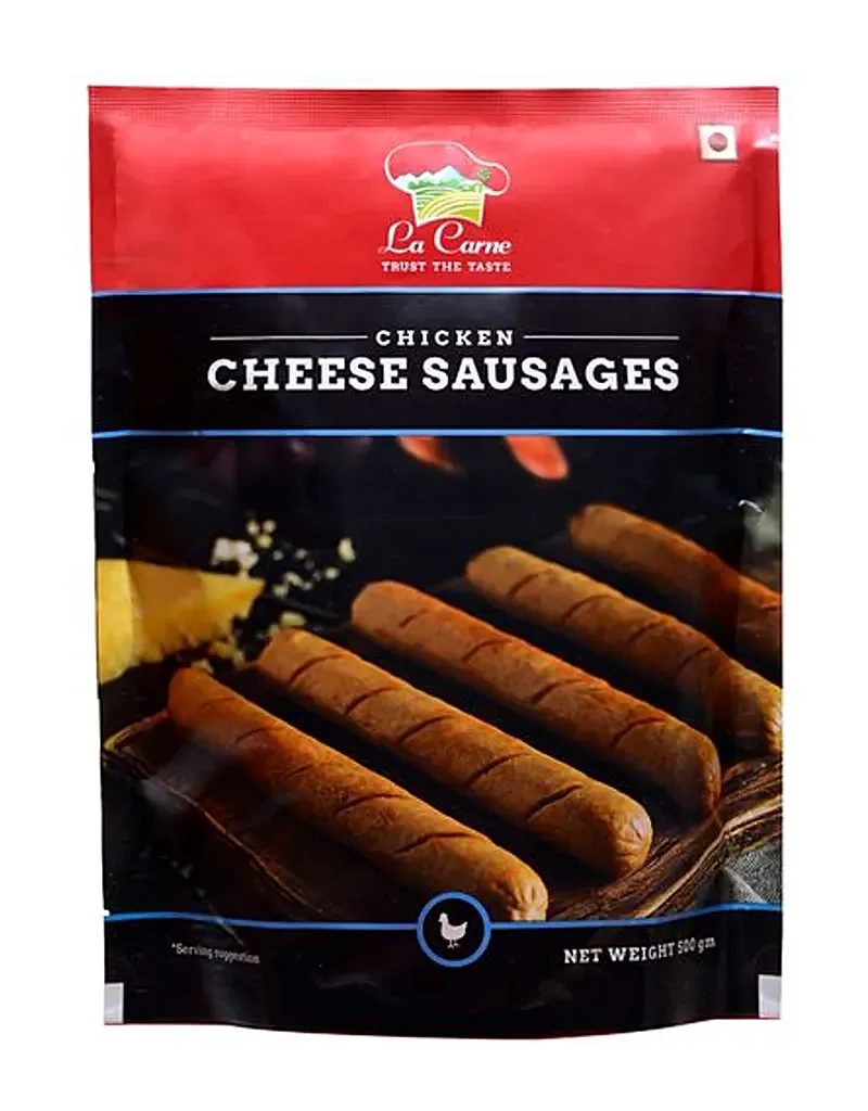 La Carne Chicken Cheese Sausages 500Gm