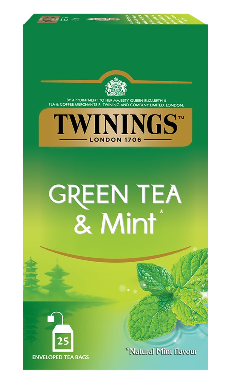 Twinings Green Tea & Mint 25 bag