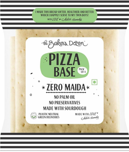 The Bakers Dozen Pizza Base 100% Whole Wheat 140Gm